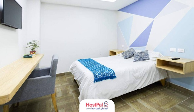 Private Bedroom in Downtown Qro | Auto Check-In