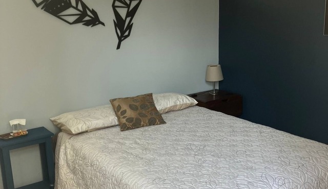 Private room with full bathroom. Safe and quiet area.