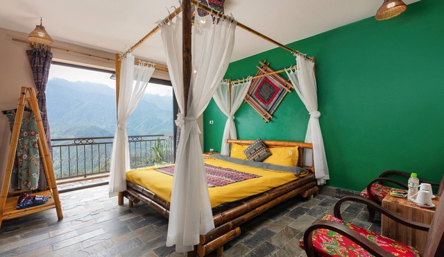 Private room with Mountain View in Sapa central