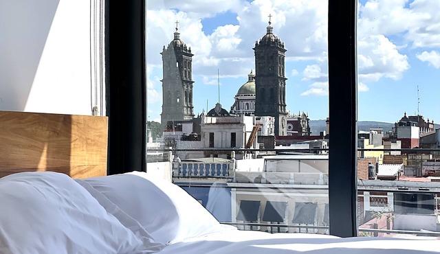 Puebla Cathedral Amazing View Loft