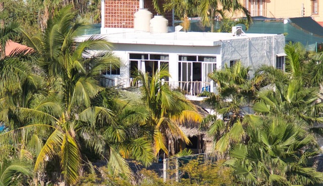 Punta Mita Surf Penthouse for 4 - Gated Property with secure parking, steps to surf, fast wifi