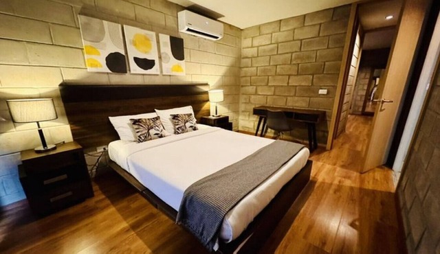 Relaxing Getaway Loft w/Gym & Coworking | 2 BD | Tribu Colón