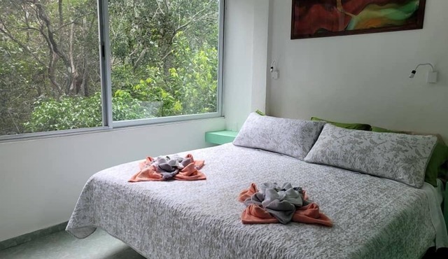 Remarkable Studio in jungle of Chemuyil, Tulum