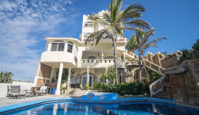 Sandcastle Beachfront Villa with Pool