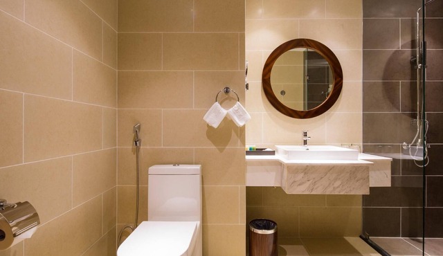 Seaview Beachfront Budget Studio in Beachfront Condotel