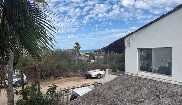 Serene sea view studio Palmas breesas with AC in charming Spa Buenavista Fracc