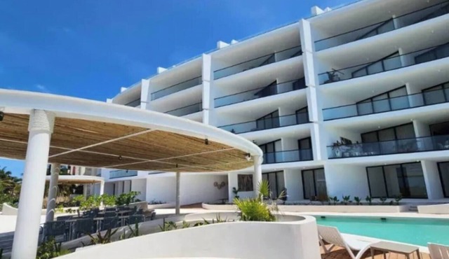Siela seaside beachfront apartment in Siela seaside