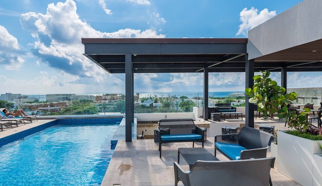 Siempre Ipana, Brand New 1 Bedroom Condo-Blocks to the Beach with Heated Pools
