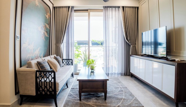 Spacious Phu My Hung Apartment – 2 Bedrooms, City View