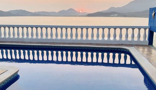 Spectacular views! With a stunning sunsets.