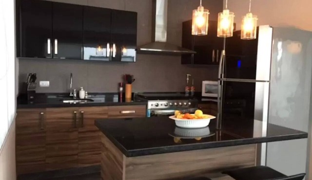 Stay in a luxury one floor apartment, everything in walk distance. Pet friendly