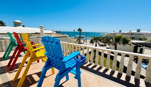 Stunning 4 Bedroom Beach Villa on Sandy Beach at Las Palmas Beachfront Resort V9