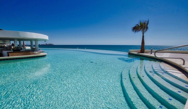 Stunning 4 Bedroom Beach Villa on Sandy Beach at Las Palmas Beachfront Resort V10 4 Villa by Redawning