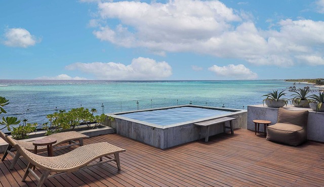 Tankah Bay 3BR Oceanview | Private Rooftop with plunge pool