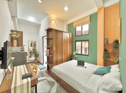 The Little Hanoi -Modern-Balcony