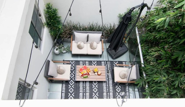 Thoughtfully curated Villa Condesa with AC and Terraces