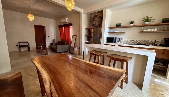 Unique 3 bed/3 bath apartment in the heart of Playa del Carmen