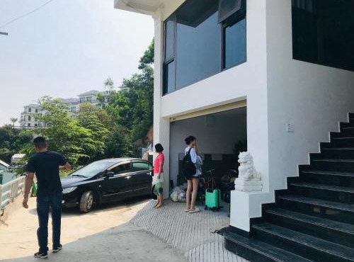 Vũ Homestay phòng khép kín, 02 giường tại vườn đào cách SunWorld 1km