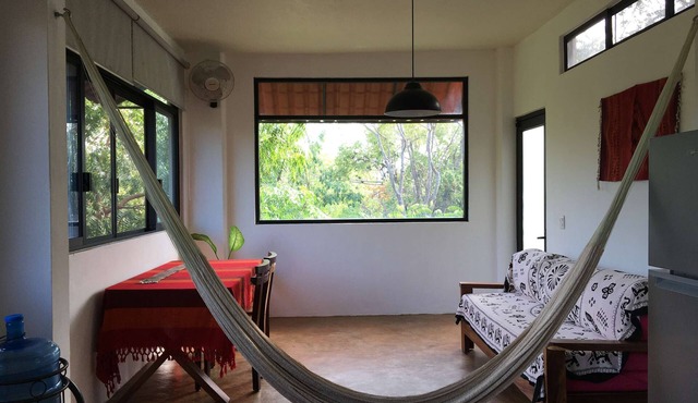 Valeria Bungalow doble, cama Queen, cocina completa y sofa cama
