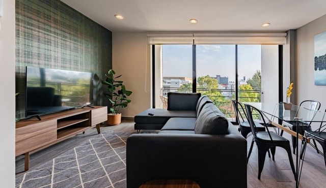 VH Roma Sur | Super apart w/balcony and wifi | 52