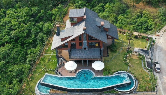 Villa 5 sao tiện nghi, bể bơi, sân golf, cách Hà Nội 50 phút di chuyển,