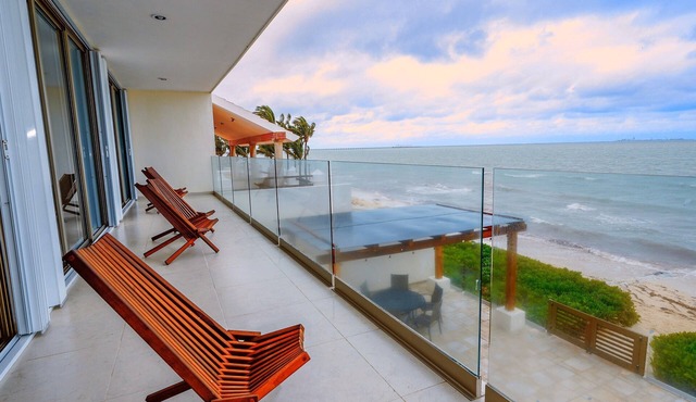 Villa Coral Ocean Front Progreso Yucatan