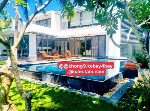 VILLA LUXURY 5PN SANCTUARY RESORT - TRUNG TÂM HỒ TRÀM l gần biển CÁCH 20MET