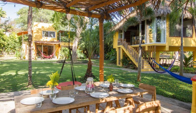 Villa Tutu with jungle and ocean views, 8,600sqf of gardens, sleep 12