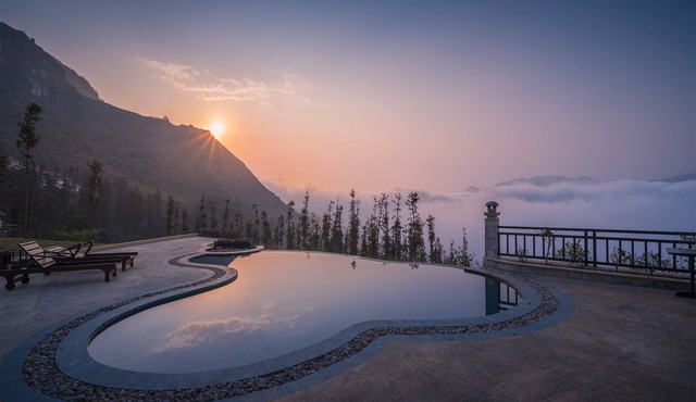 Villas on the rock