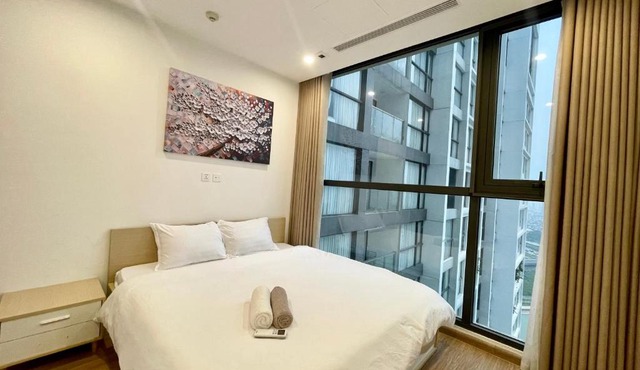 VNRooms - Vinhomes Sky Lake Phạm Hùng 2 Phòng Ngủ View Hồ - Đối diện Keangnam