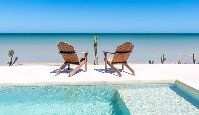 “Your private beachfront oasis in Telchac, Mexico.”