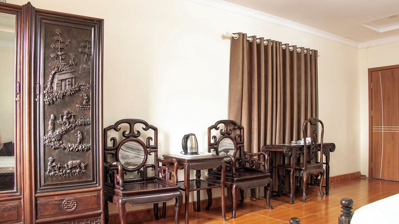 Photo of Patio Balcony in Hanoi Backpacker Quarter