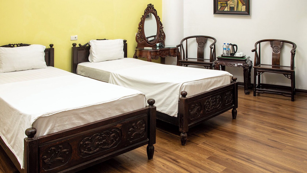 Photo of Bedroom in Hanoi Backpacker Quarter