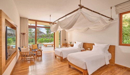 Lagoon 1-Bedroom Pool Villa with Twin Beds