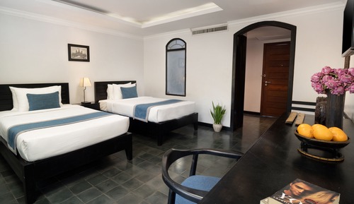  Luxury Twin Room - Afternoon Tea + Workspace + Support Community