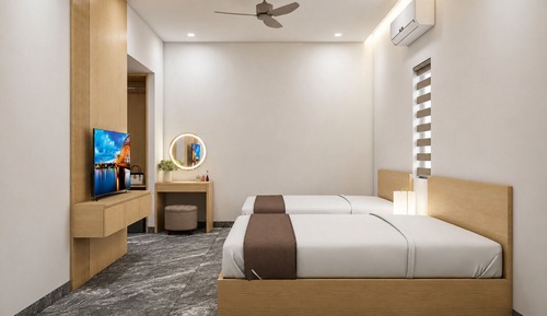 Deluxe Quadruple Room, Multiple Beds