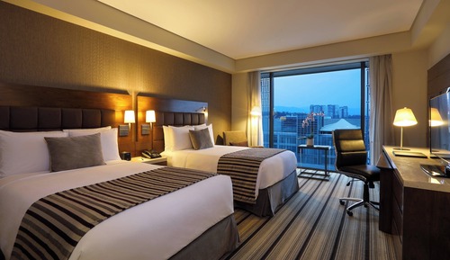 Executive Room, 2 Double Beds, City View