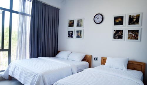 Deluxe Triple Room, Multiple Beds, Beach View