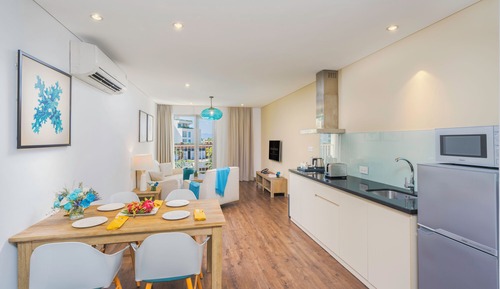 One Bedroom Deluxe includes unlimited Jjimjilbang Spa