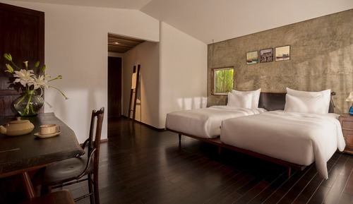 Serene Corner Balcony Twin Room
