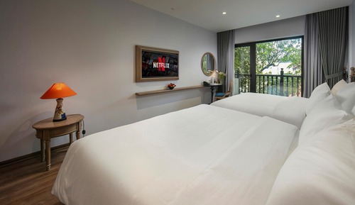 Family Quadruple Room, Balcony, City View