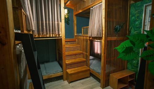 Shared Dormitory, 1 Twin Bed, Shared Bathroom