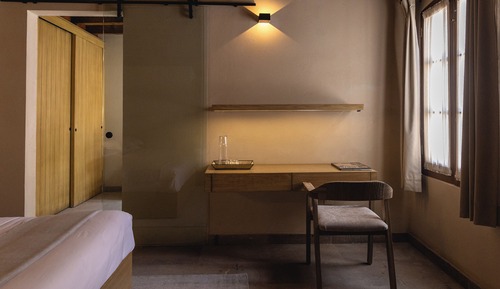 Elite Double Room, Courtyard View