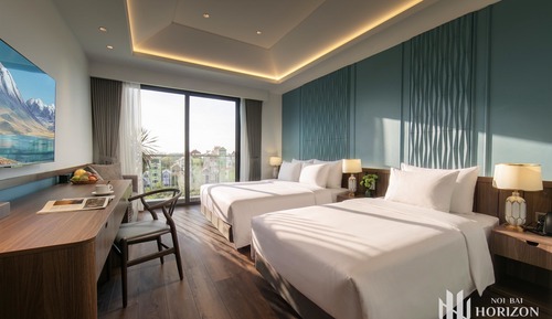 Family Suite with Balcony and City View