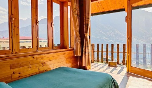 Comfort Single Room, Balcony, Mountain View