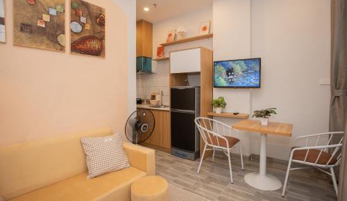 Studio with Balcony