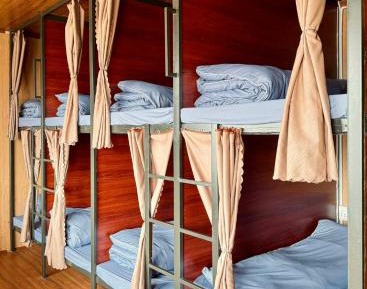 Single Bed in Female Dormitory Room