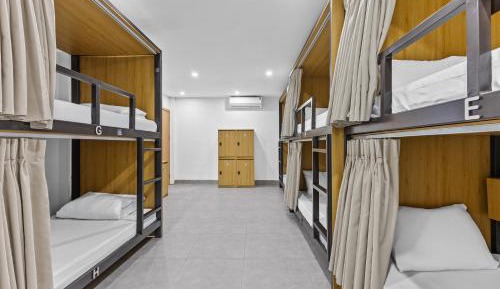 Single Bed in Female Dormitory Room