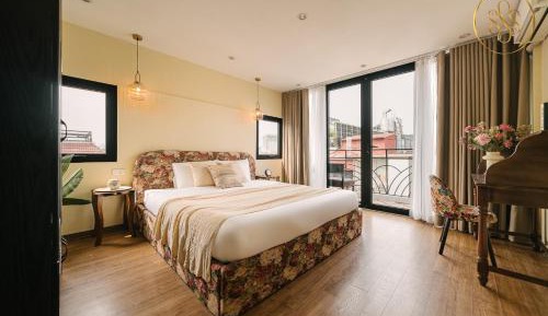 Two-Bedroom Apartment with Balcony