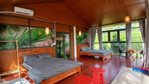 Family Room with Balcony